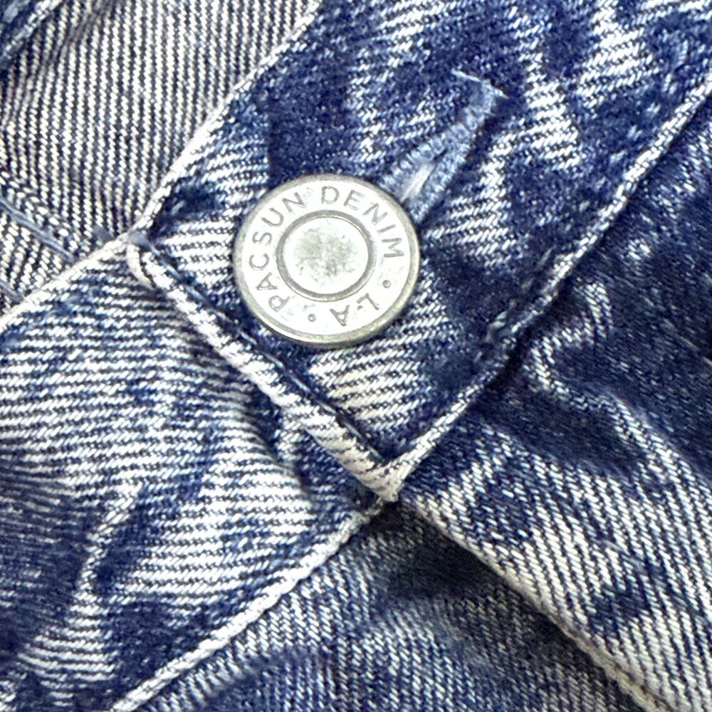 Pacsun Vintage Loose blue, straight leg Jeans Size 34 - Picture 5 of 14